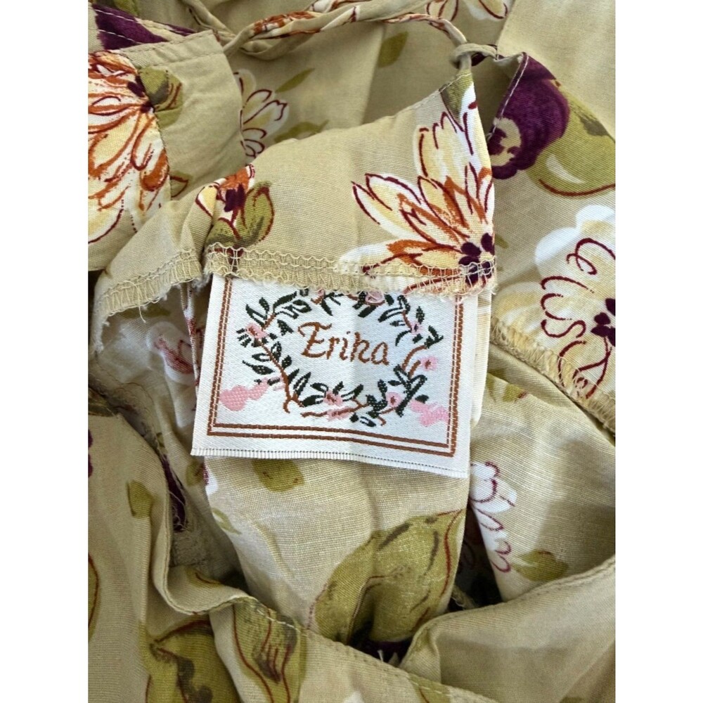 Erika Vintage Floral Long Dress - Picture 4 of 4